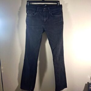 Vans Unisex Black Mid-Rise Straight Leg Mid-rise Jeans Size 30x30